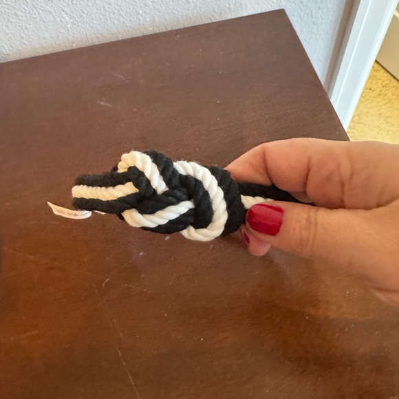Anthropologie Black and white knot headband brand new - Picture 4 of 8
